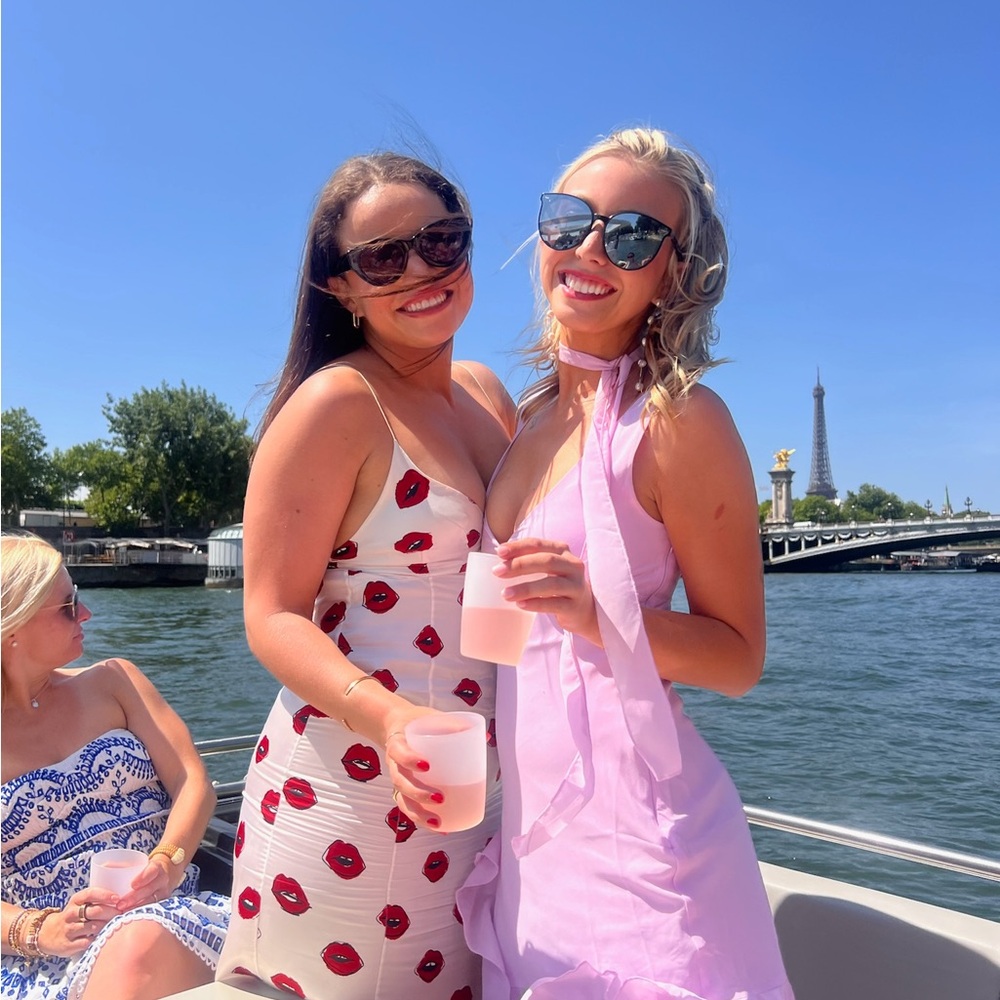 Princess Polly Blush Satin Dress